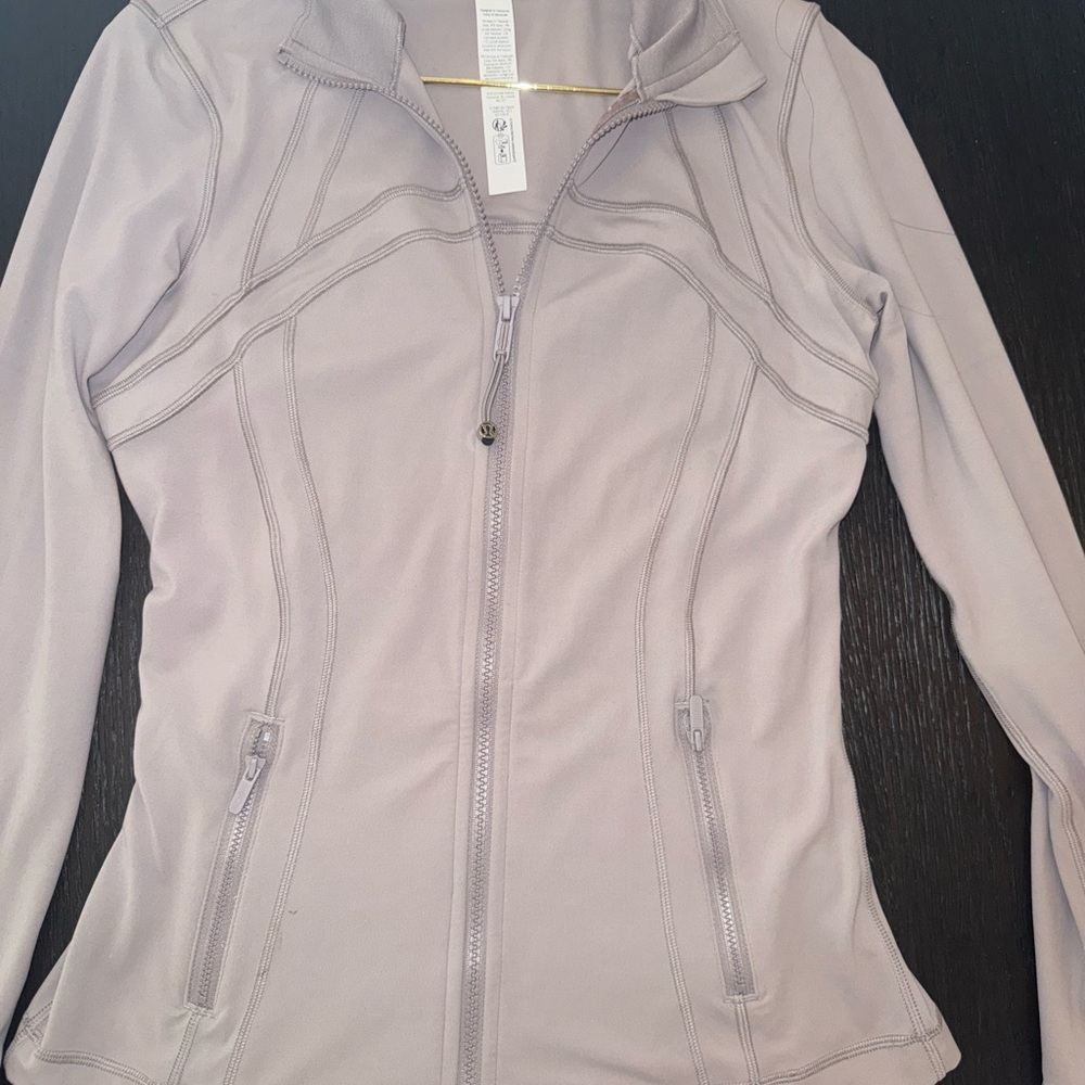 Lulu Lemon Define Nulu Women's Mauve Gray Jacket